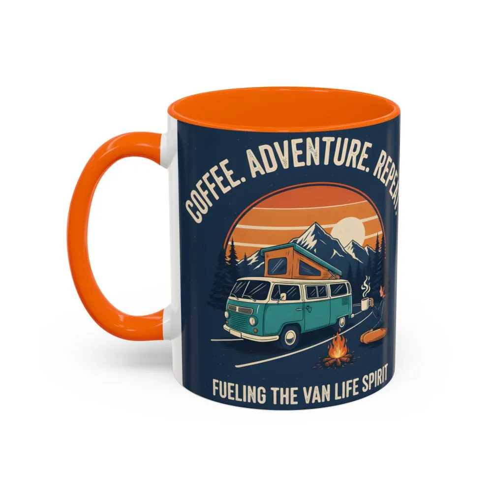 11270667671694407461_2048.jpeg Accent Coffee Mug (11, 15oz) - "Coffee. Adventure. Repeat."