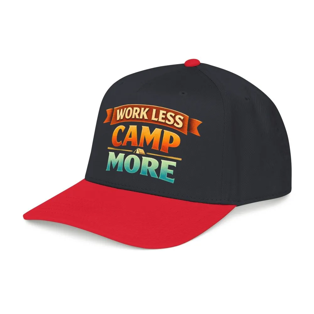 1127145931289728841_2048.jpeg Baseball Cap - "Work Less-Camp More" Design Scenic-Line
