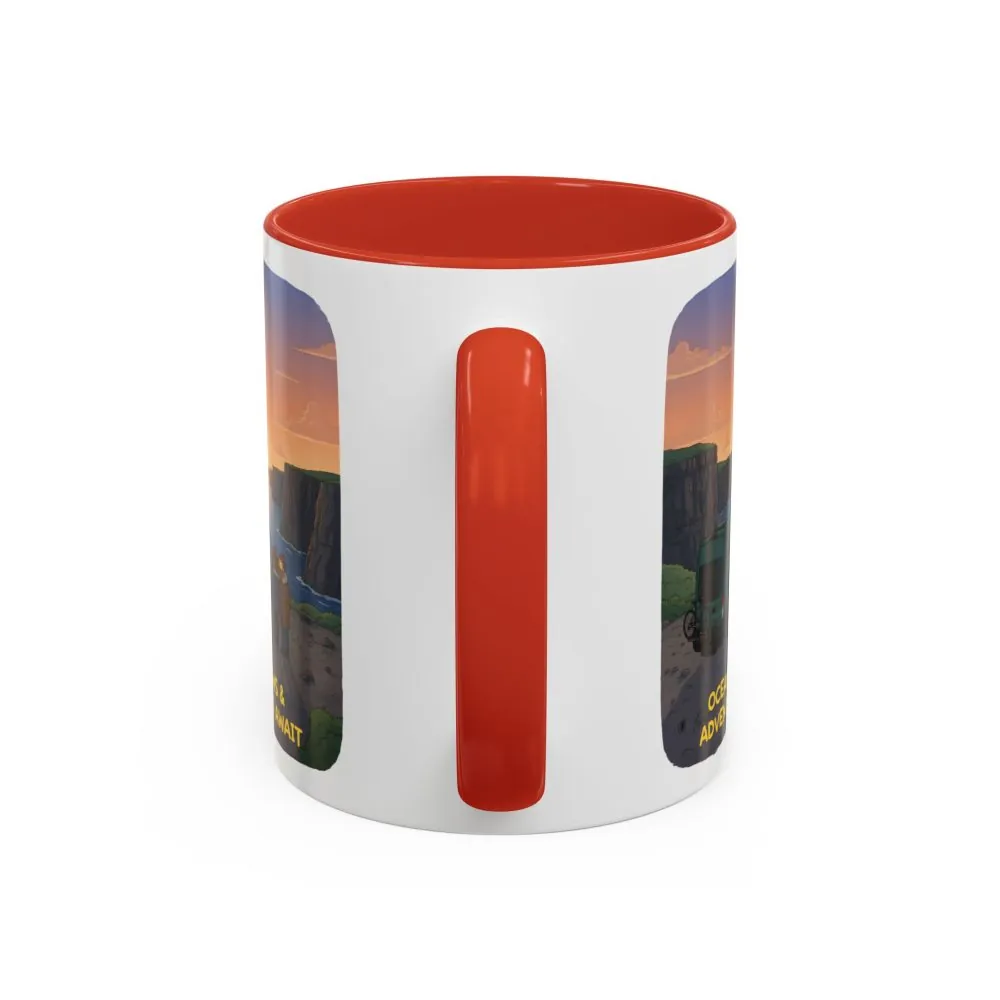 11295620860404060863_2048.jpeg Accent Coffee Mug (11, 15oz) — "Ocean Views-Adventures Awaits" Design Sitcom-Line