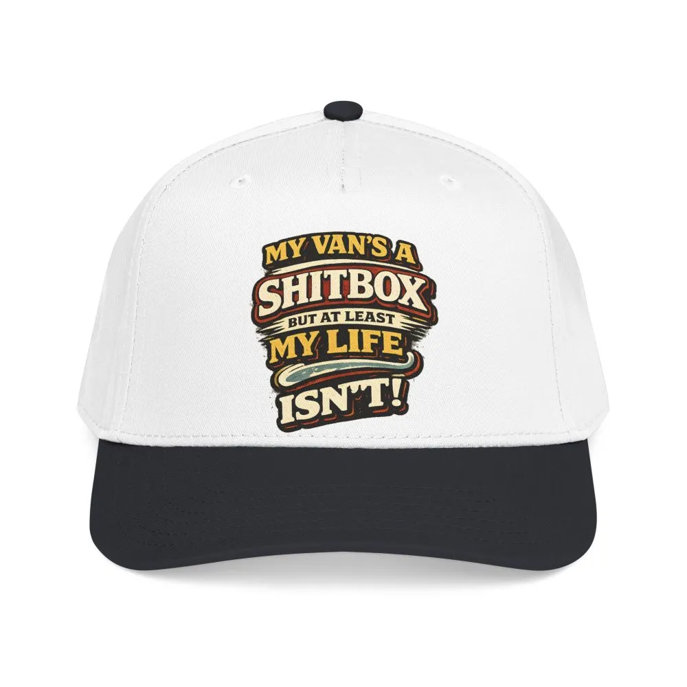 Baseball Cap - "My Van`s A Shitbox" Design F**K-Line