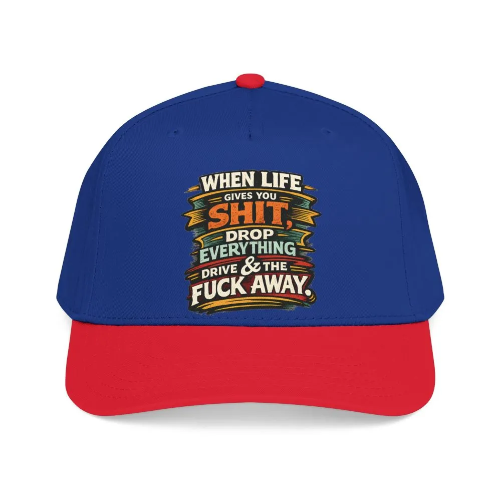 11333186729160772024_2048.jpeg Baseball Cap - "When Live Gives You Shit" Design F**K-Line