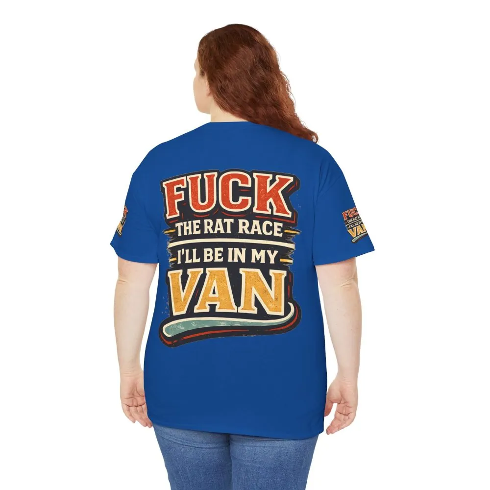 11340309636616450731_2048.jpeg Unisex Heavy Cotton Tee — "Fuck The Rat Race" Design F**K-Line