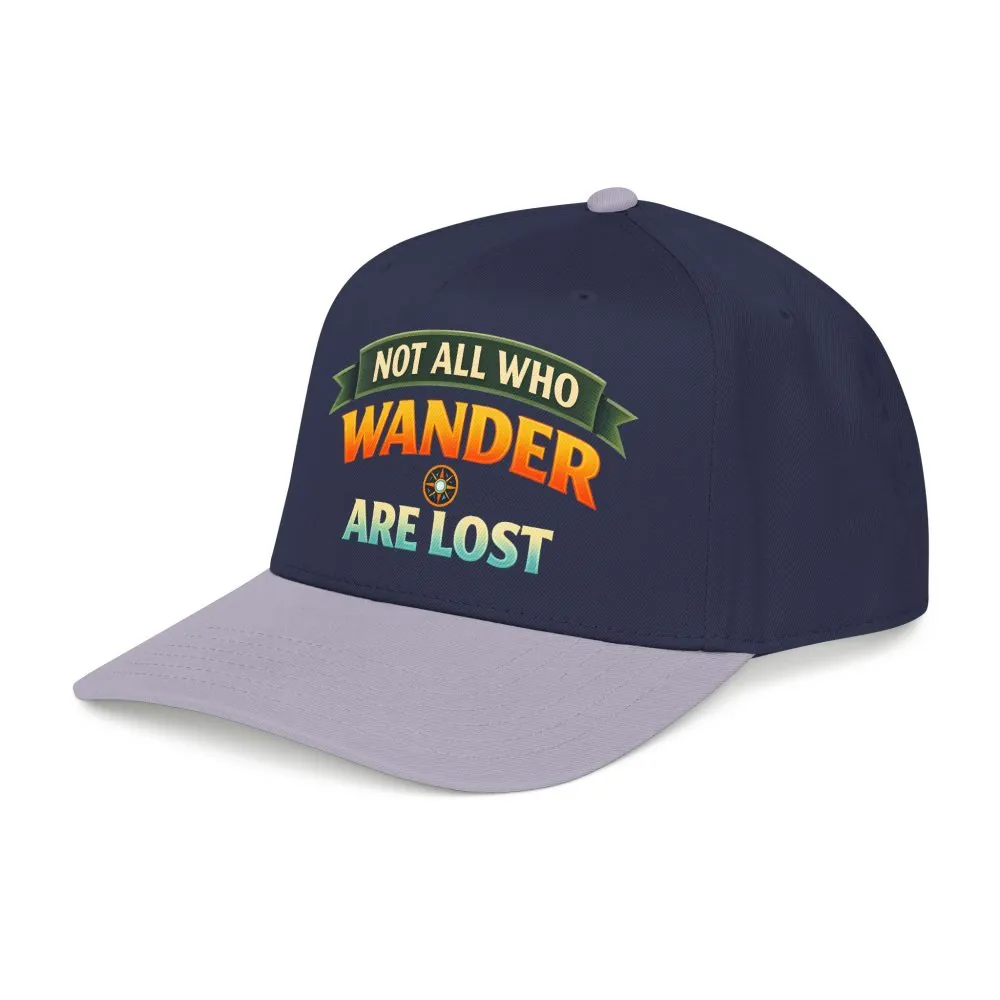 11417550186169174647_2048.jpeg Baseball Cap - "Not All Who Wander Are Lost" Design Scenic-Line