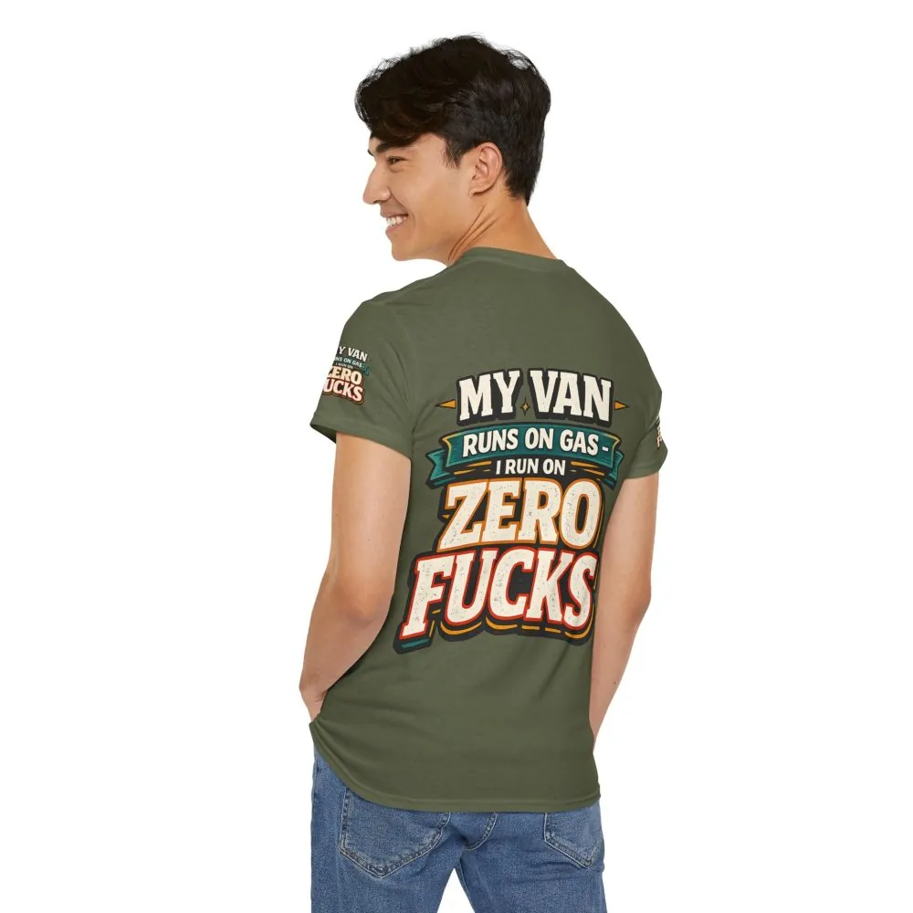 11449460237046220133_2048.jpeg Unisex Heavy Cotton Tee — "My Van Runs On Gas" Design F**K-Line