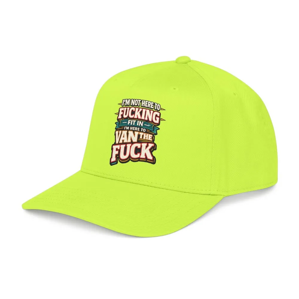 Baseball Cap - "I´m Not Here To Fucking Fit In" Design F**K-Line