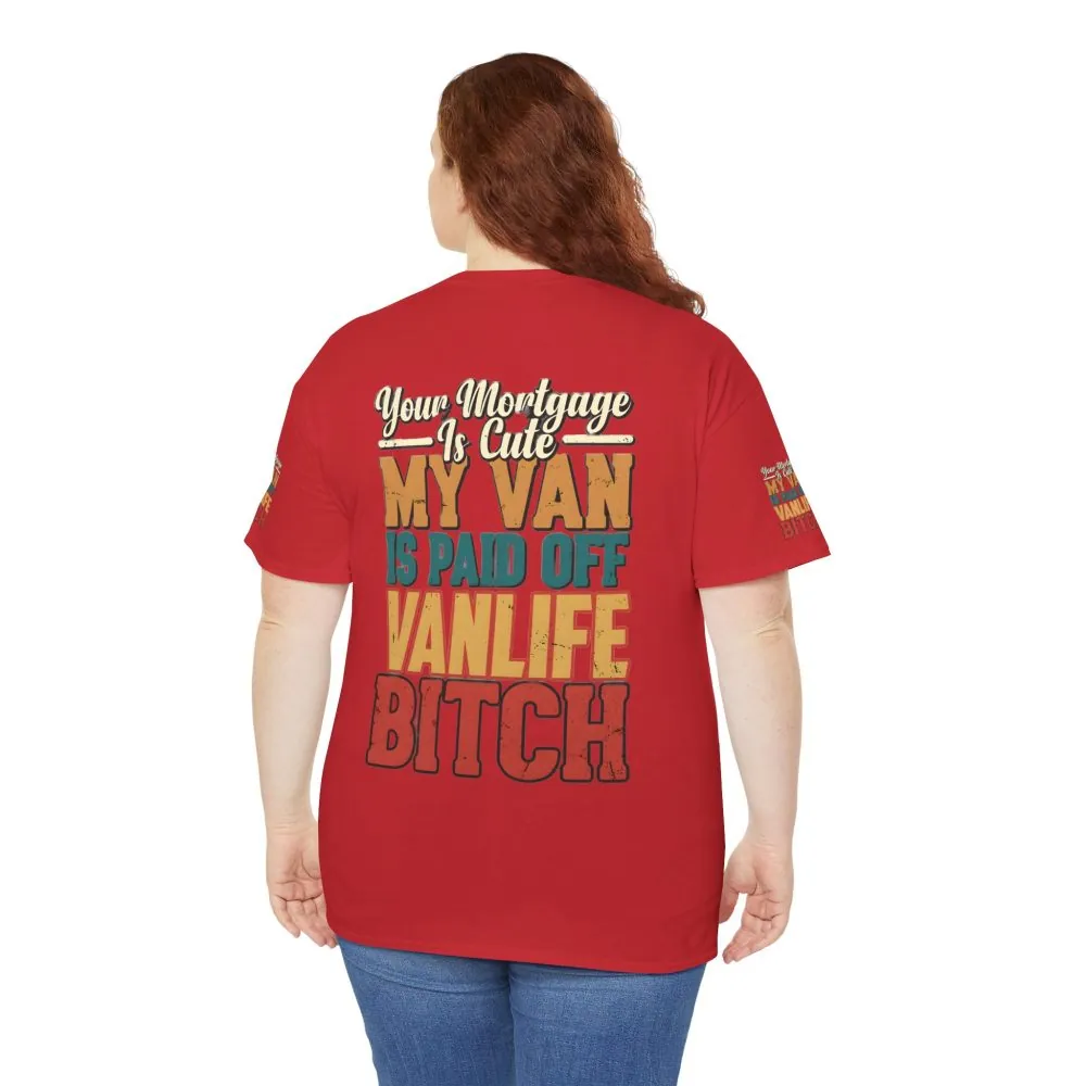 11468263957639514504_2048.jpeg Unisex Heavy Cotton Tee — "Your Mortgage Is Cute" Design F**K-Line