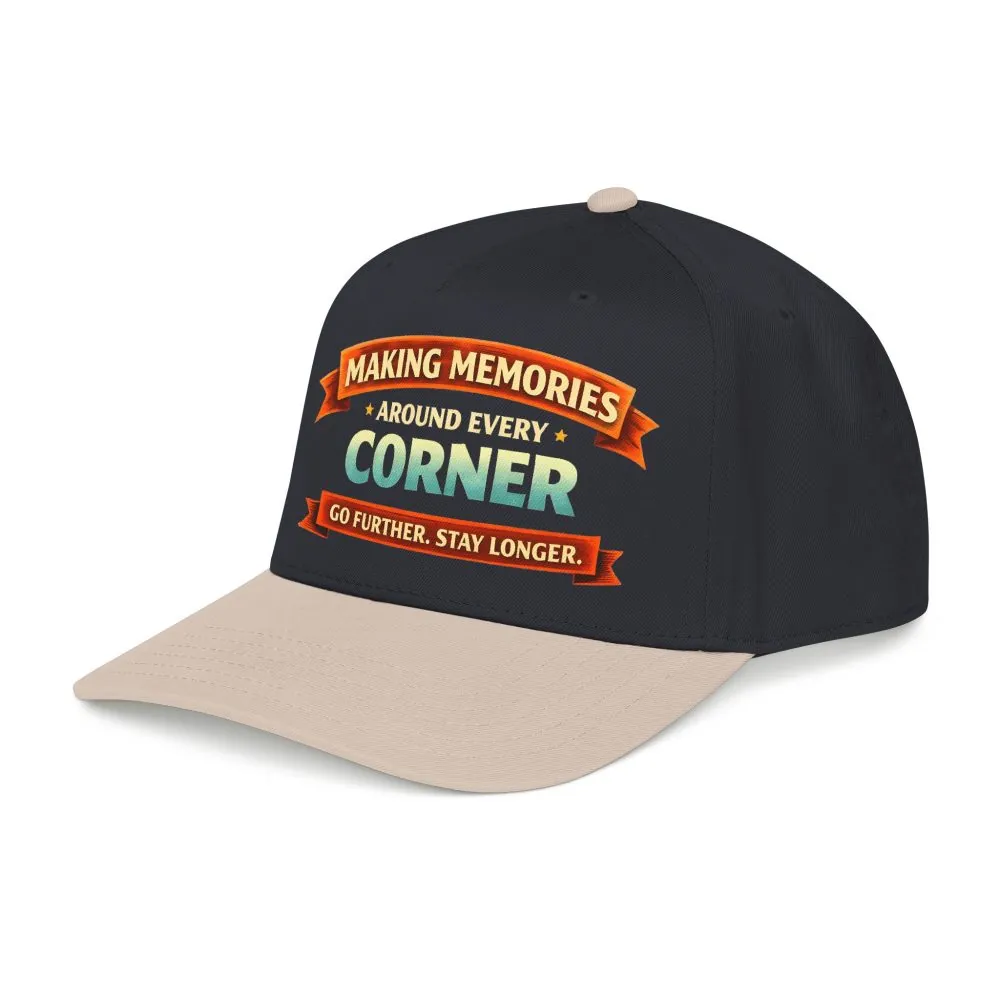 Baseball Cap - "Making Memories Around Every Corner" Design Scenic-Line