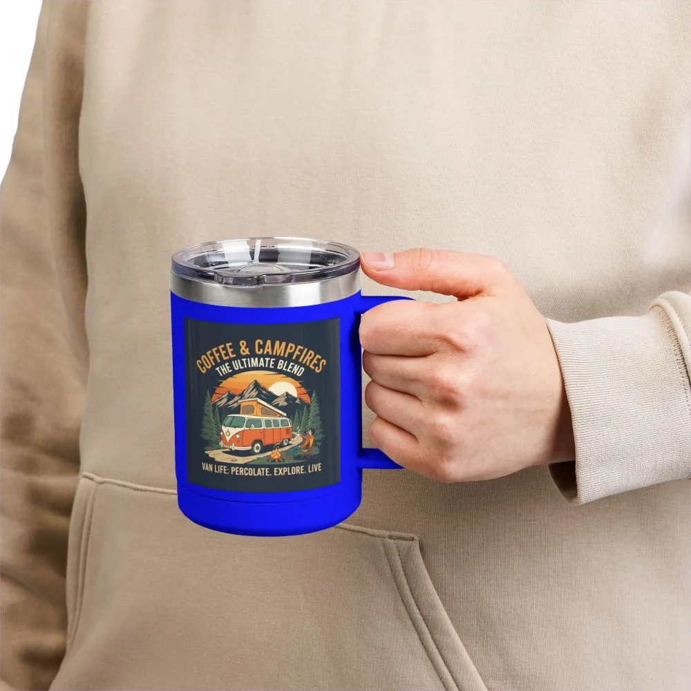 11489902876688571163_2048.jpeg Coffee Mug Tumbler, 15oz — “Coffee & Campfires: The Ultimate Blend”