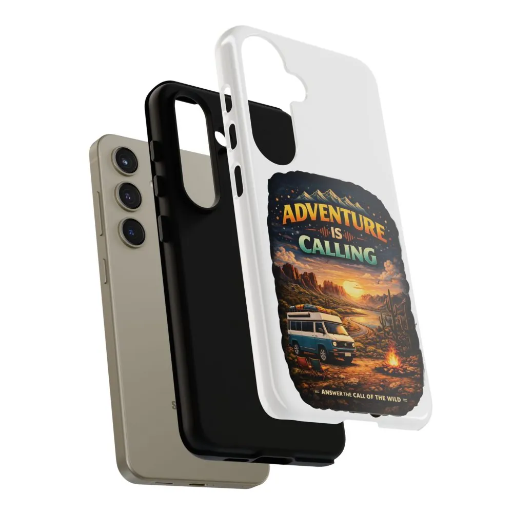 Phone Case — "Adventure Is Calling" (Design Scenic-Line)