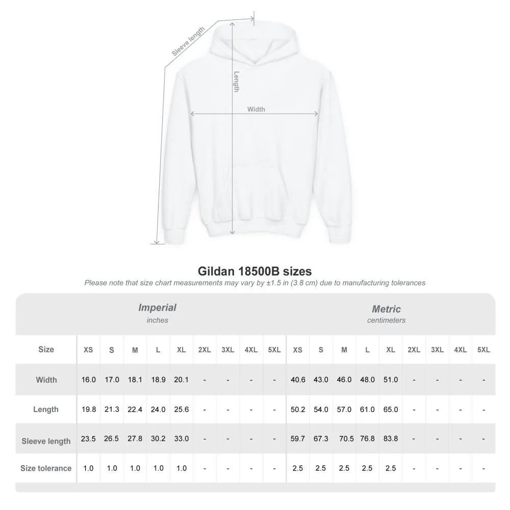 Youth Hoodie(Gildan) – "Home Is Where You Park It"" (Design Sitcom-Line)
