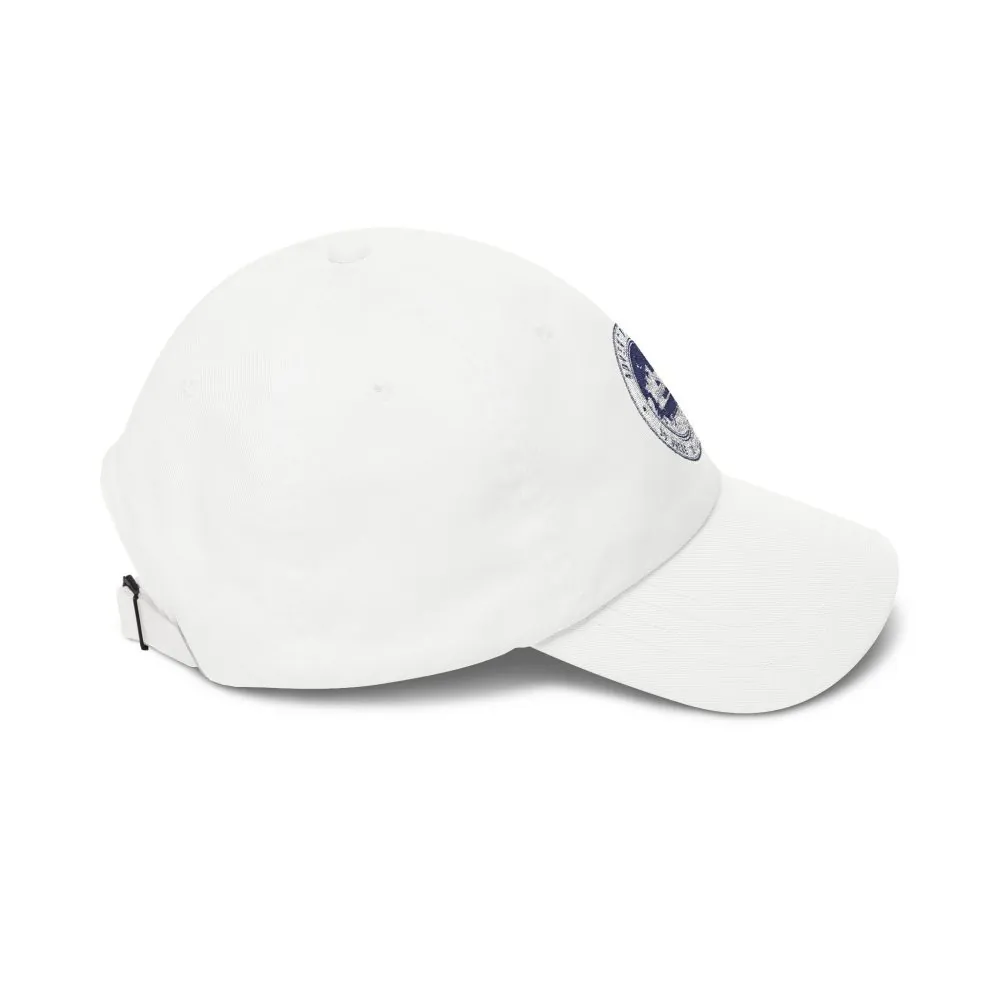 Dad Cap - "Adventure Awaits-Go Where You Feel Most Alive" Vintage National Park Stamp Hat