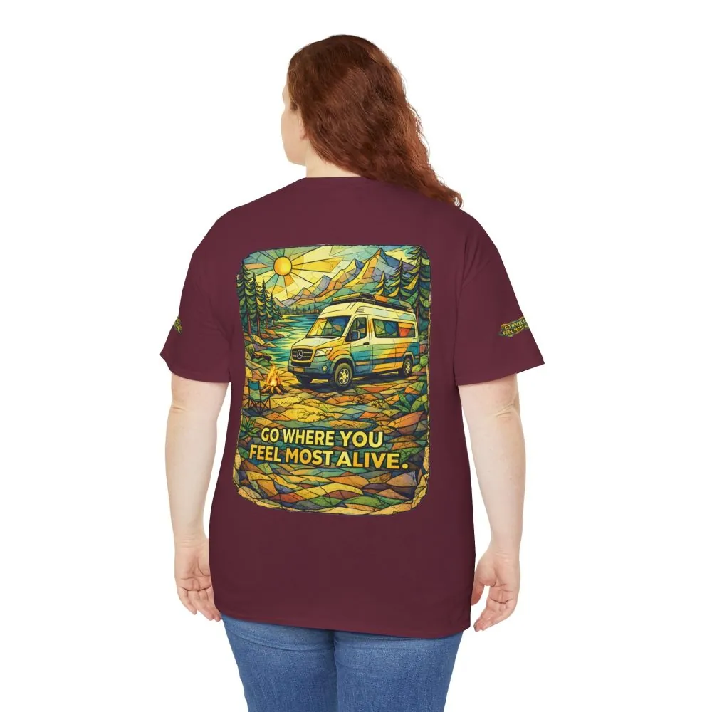 11577825696912784304_2048.jpeg Unisex Heavy Cotton Tee — "Go Where You Feel Most Alive" Design Cubic-Line