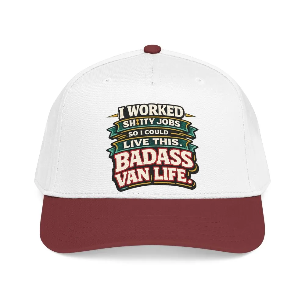 11589891816242840765_2048.jpeg Baseball Cap - "I Worked Shitty Jobs" Design F**K-Line