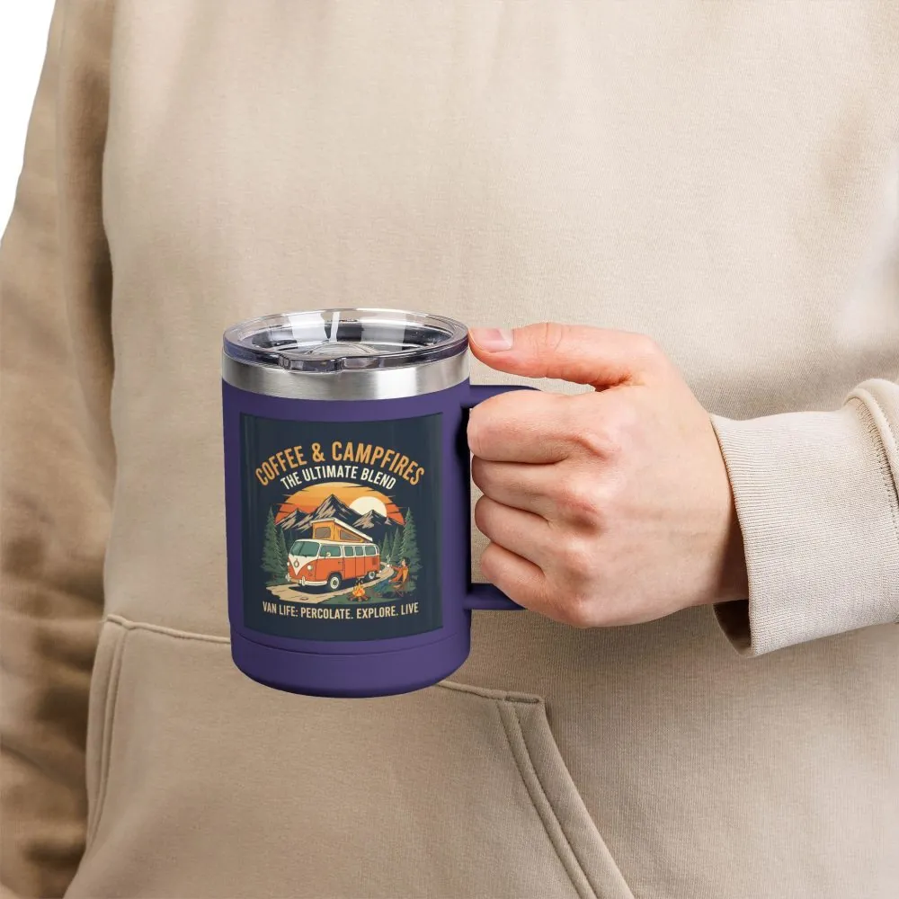 1159341929185251302_2048.jpeg Coffee Mug Tumbler, 15oz — “Coffee & Campfires: The Ultimate Blend”