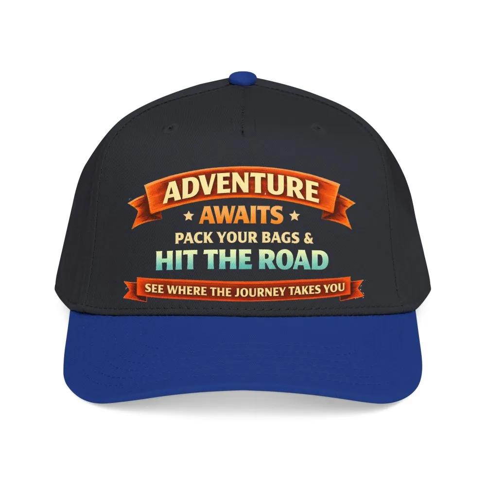 11623047252190624332_2048.jpeg Baseball Cap - "Adventure Awaits-Pack Your Bags" Design Scenic-Line