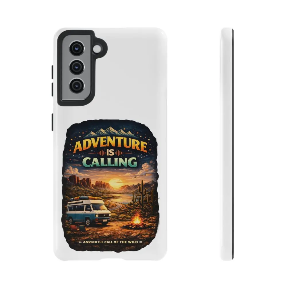Phone Case — "Adventure Is Calling" (Design Scenic-Line)