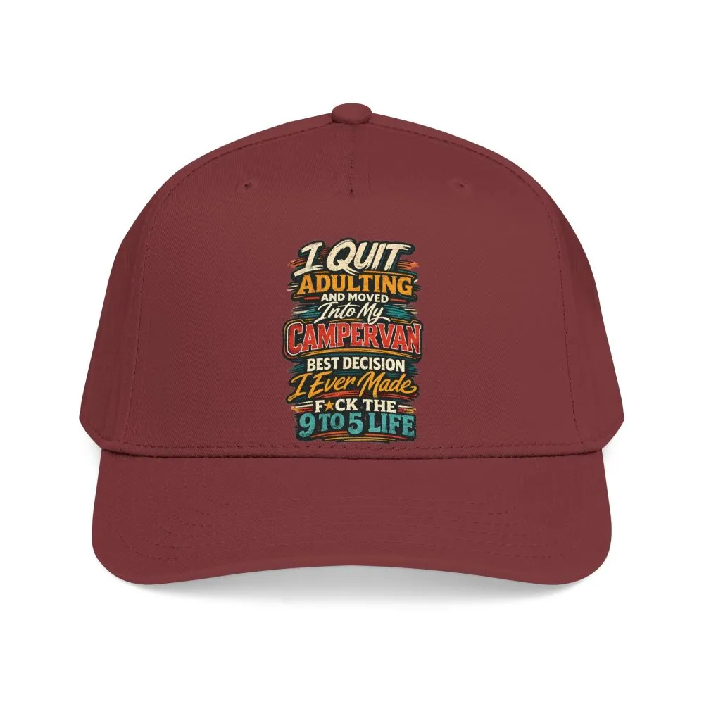 Baseball Cap - "I Quit Adulting" Design F**K-Line
