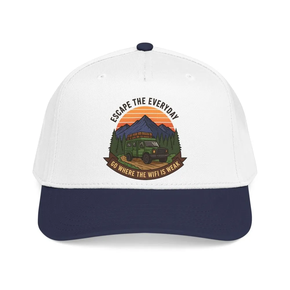 11713302257215540934_2048.jpeg Baseball Cap - 'Escape the Everyday' Off-Road Adventure Hat