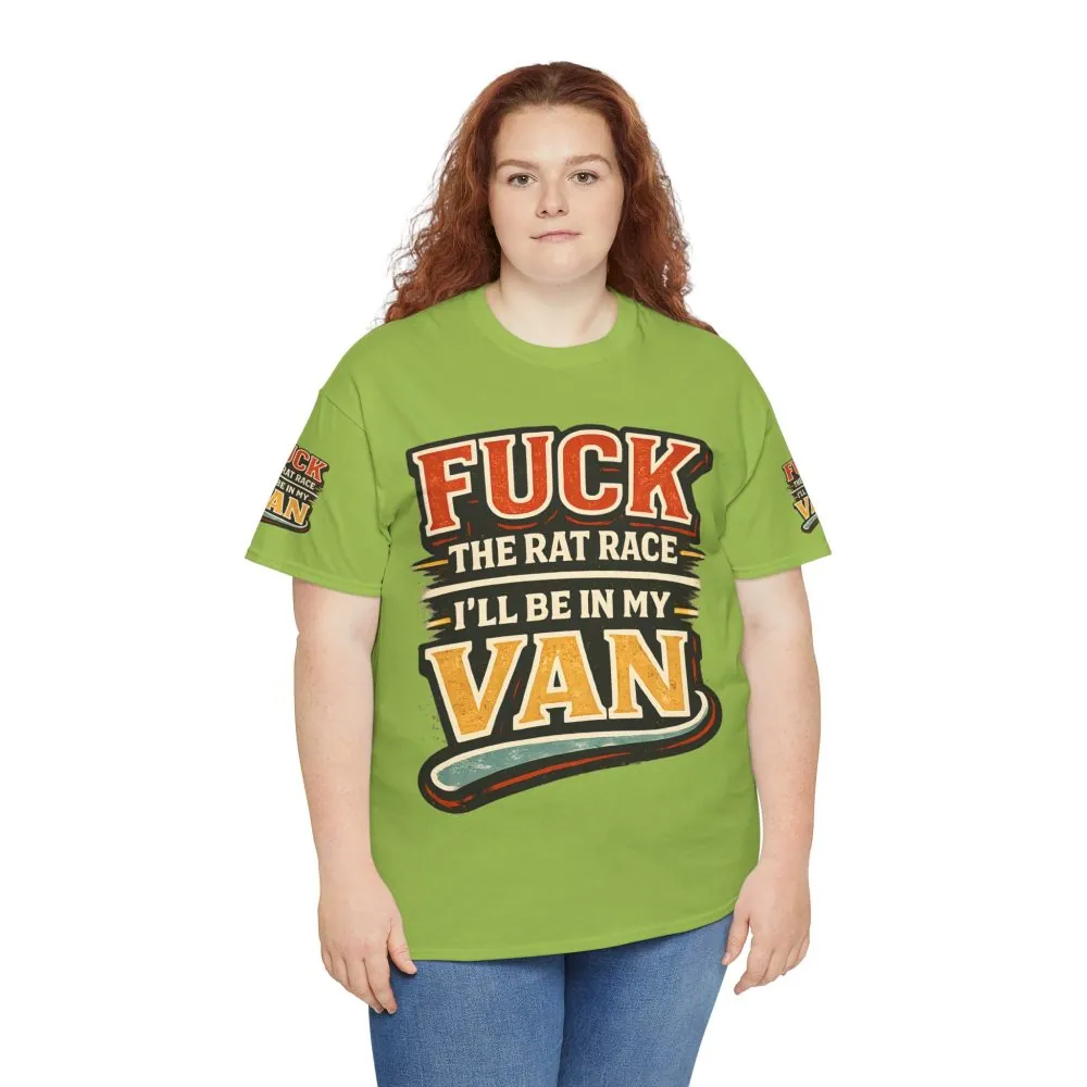 11766972334714166588_2048.jpeg Unisex Heavy Cotton Tee — "Fuck The Rat Race" Design F**K-Line