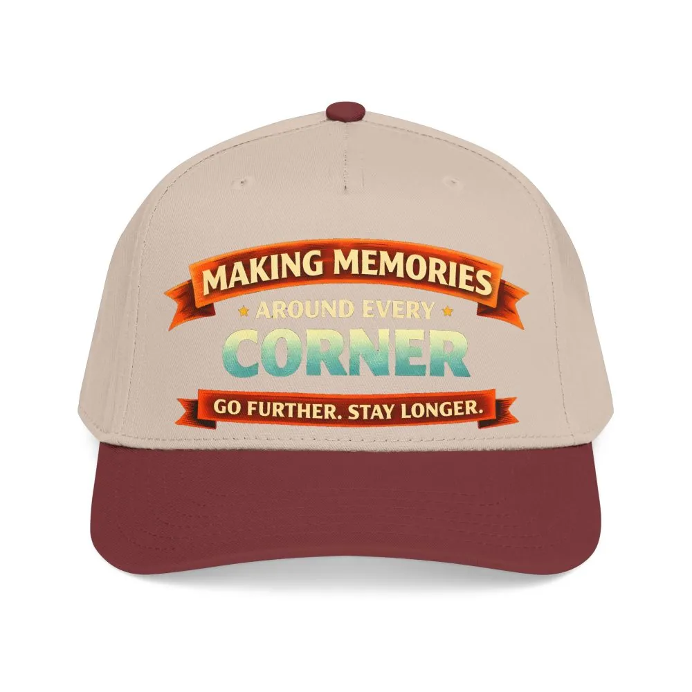 Baseball Cap - "Making Memories Around Every Corner" Design Scenic-Line