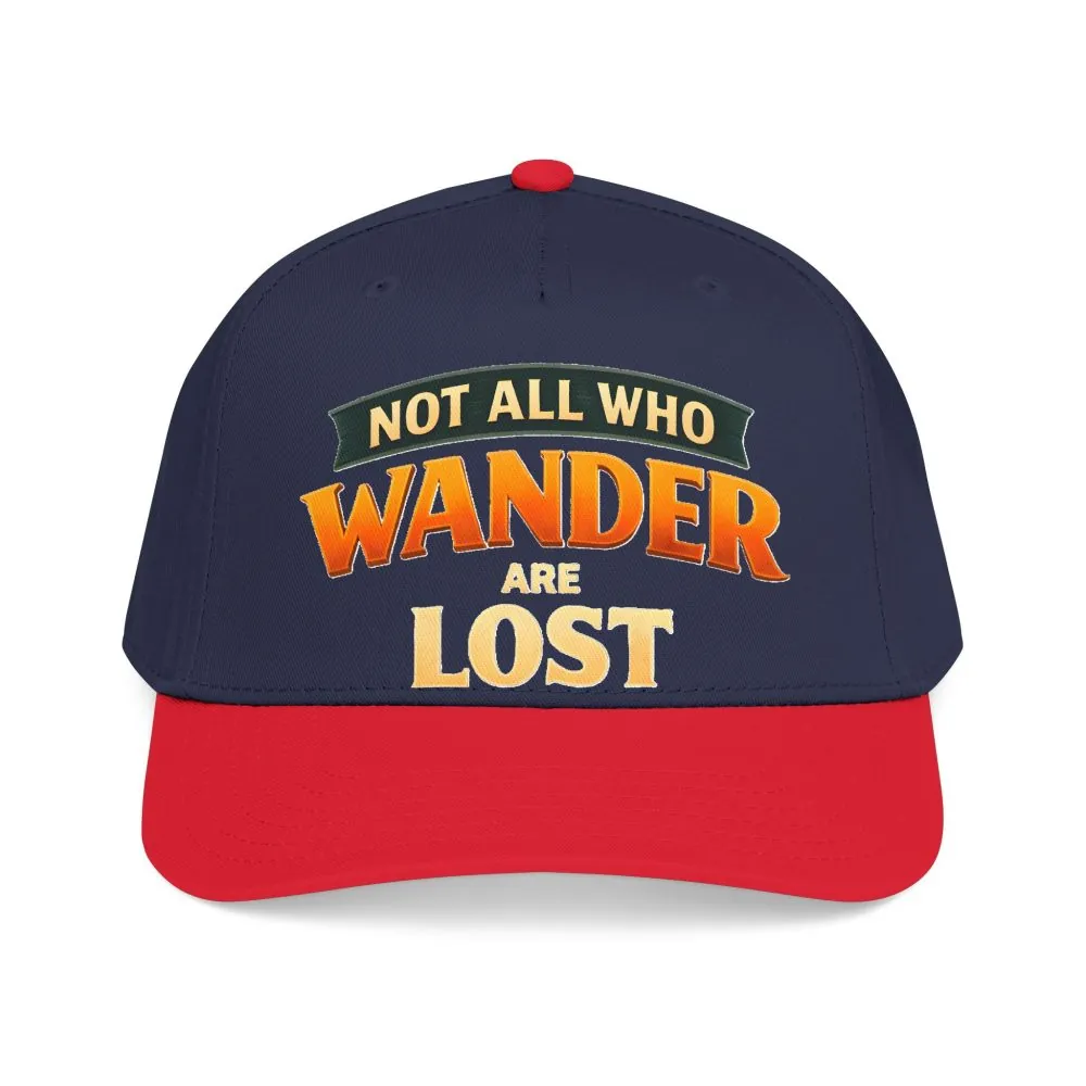 11778884248590905168_2048.jpeg Baseball Cap - "Not All Who Wander Are Lost" Design Scenic-Line