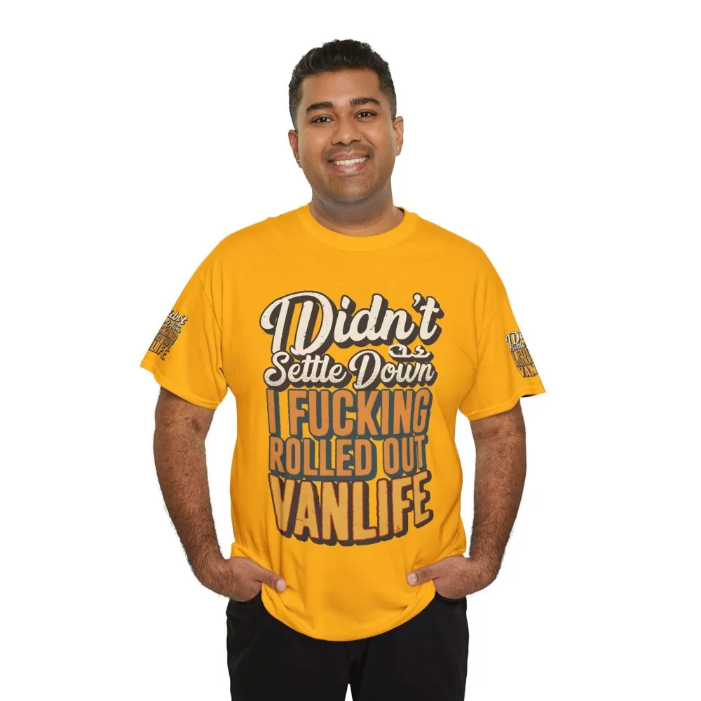 11793689333179566335_2048.jpeg Unisex Heavy Cotton Tee — "Dind´t Settle Down" Design F**K-Line