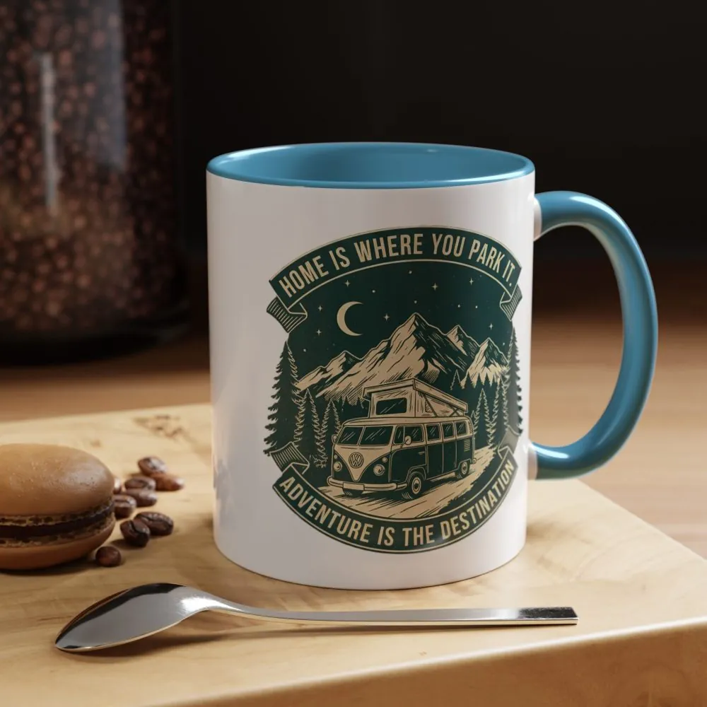 11832593285710270247_2048.jpeg Coffee Mug — "Home Is Where You Park It-Adventure is the destination" (11/15oz) (Both sides printed)