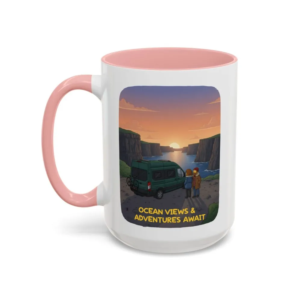11835296027220793672_2048.jpeg Accent Coffee Mug (11, 15oz) — "Ocean Views-Adventures Awaits" Design Sitcom-Line