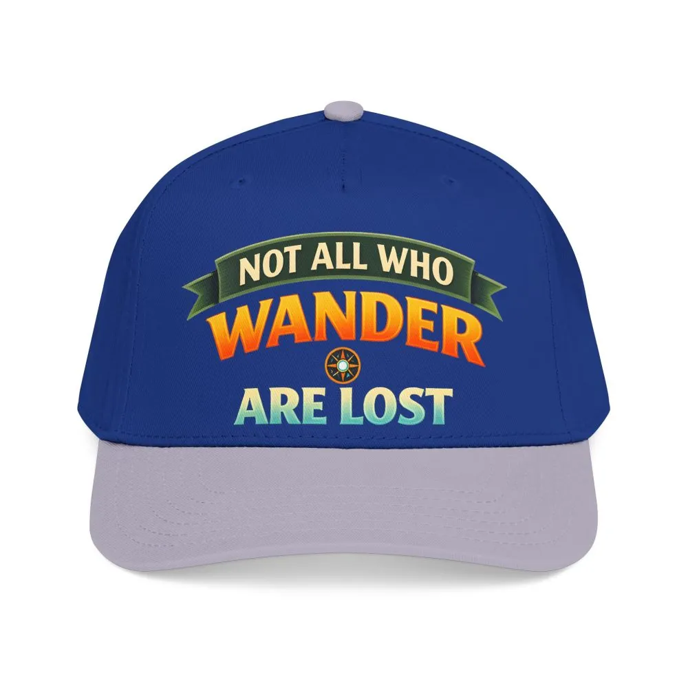 1184499099151325899_2048.jpeg Baseball Cap - "Not All Who Wander Are Lost" Design Scenic-Line