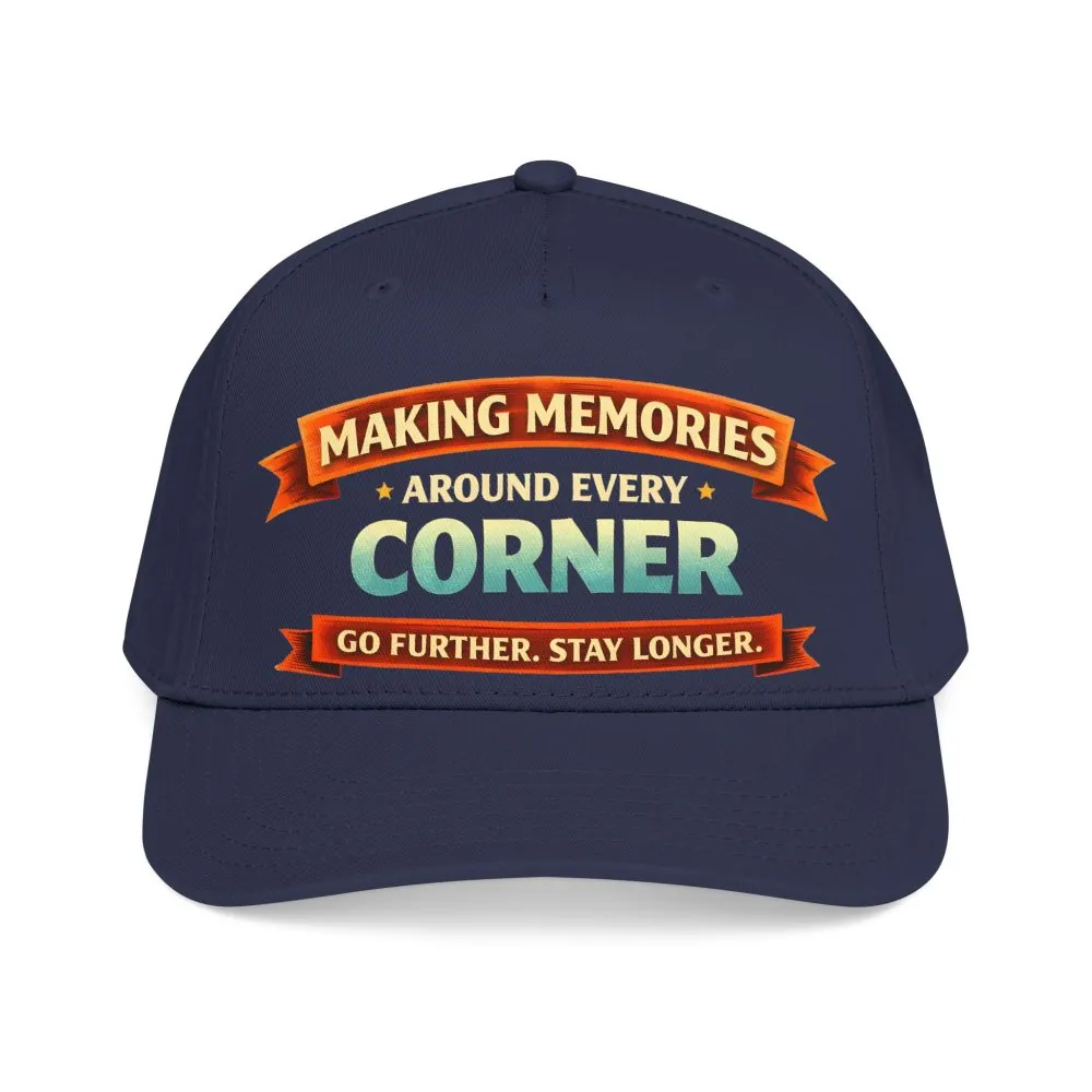 Baseball Cap - "Making Memories Around Every Corner" Design Scenic-Line