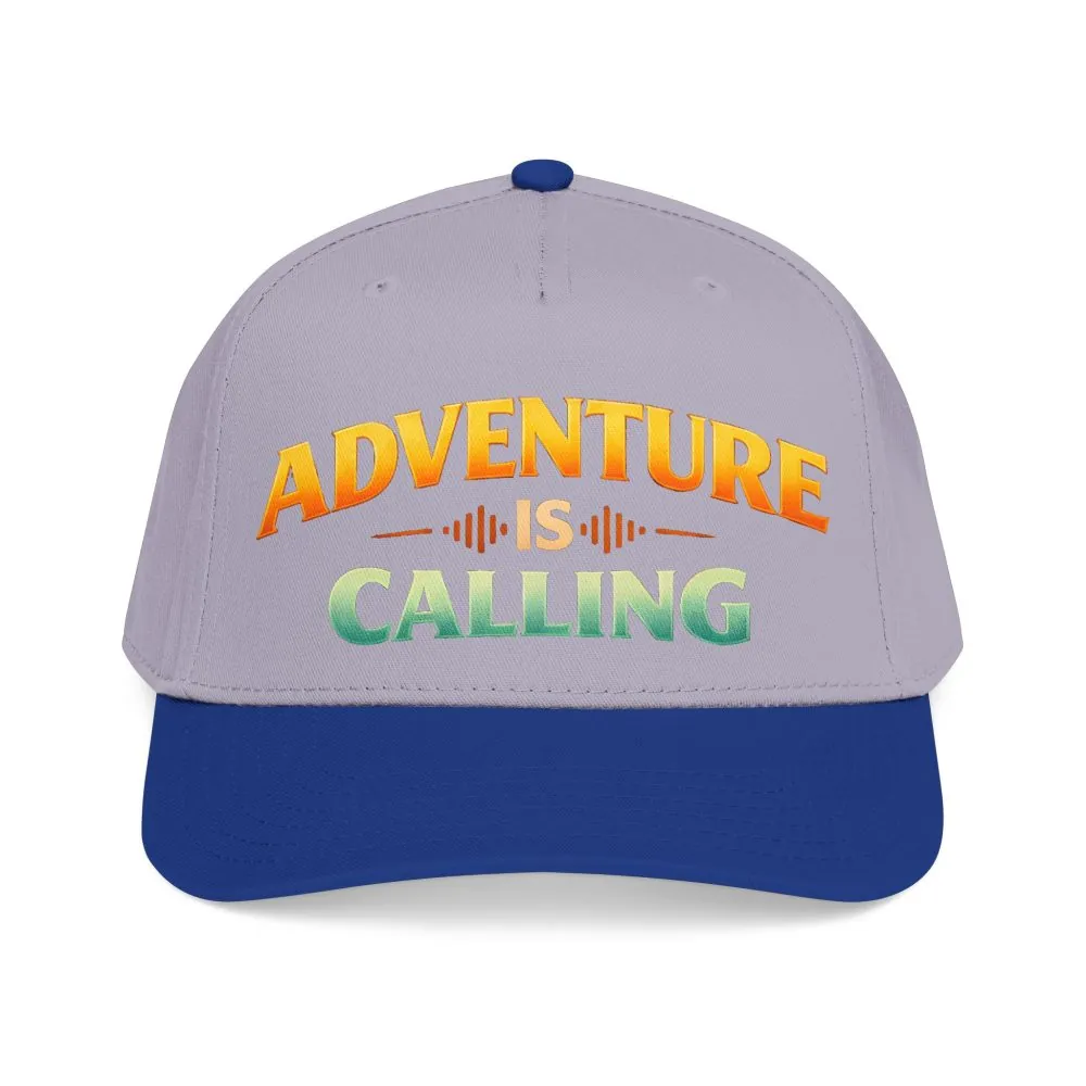 Baseball Cap - "Adventure Is Calling" Design Scenic-Line