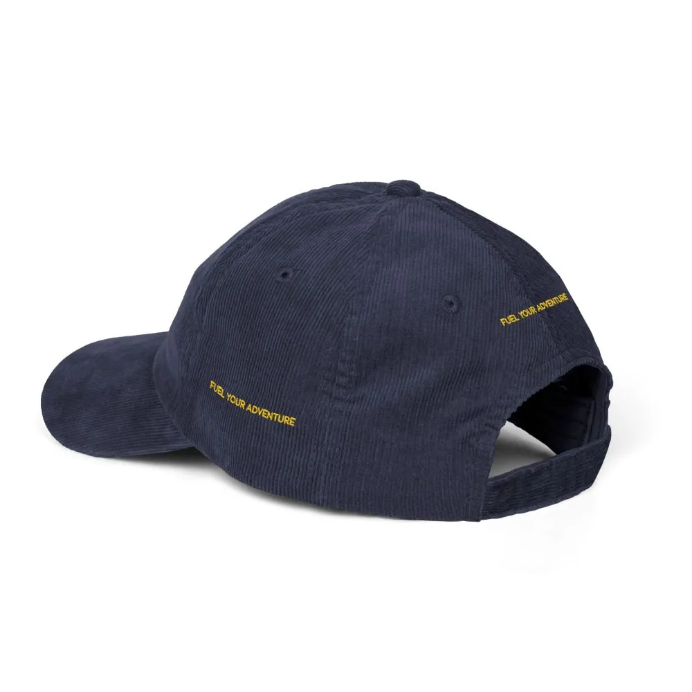 11914953807121733550_2048.jpeg Vintage Corduroy Cap (Embroidery) — "Fuel Your Adventure" Embroidered Hat