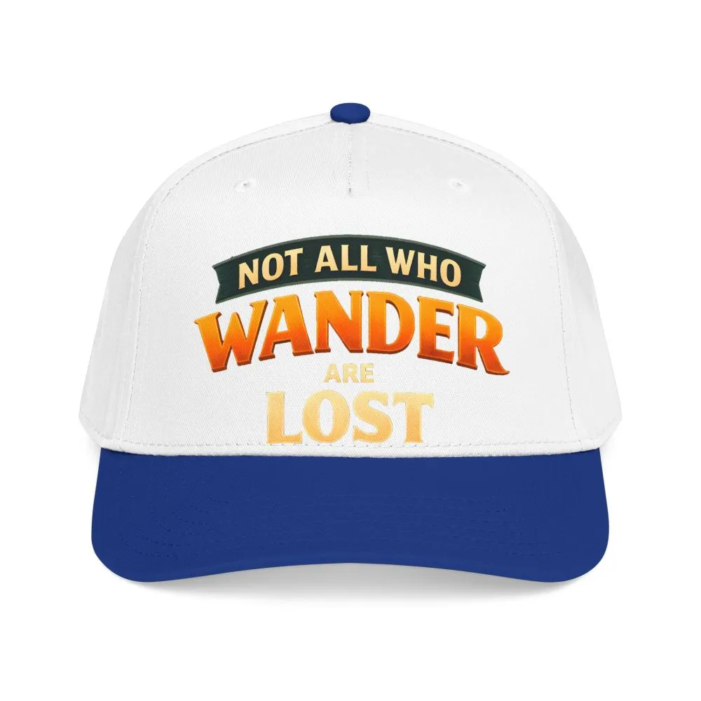 11931151545059186226_2048.jpeg Baseball Cap - "Not All Who Wander Are Lost" Design Scenic-Line