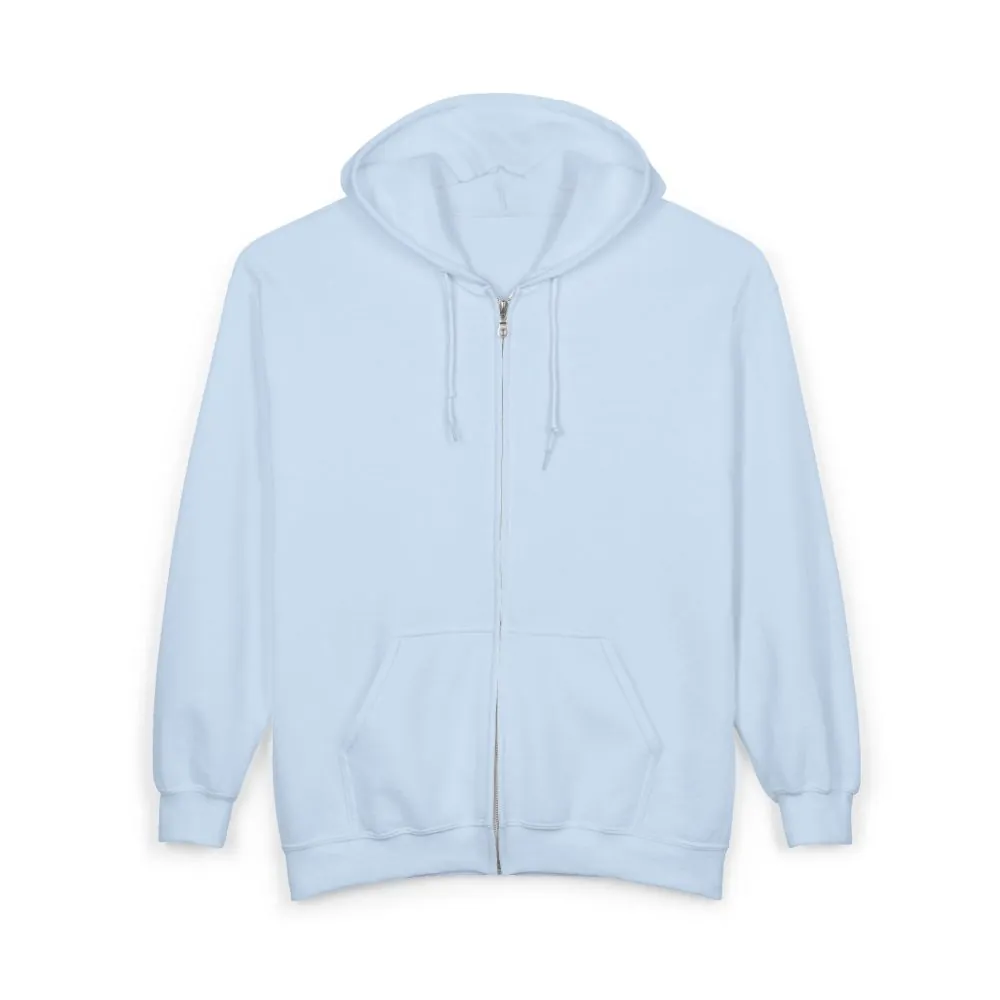 Zip Hoodie — "Home Is Where You Park It -But The View keep Changing" (only Back Printed) RV Travel Camper Sweatshirt