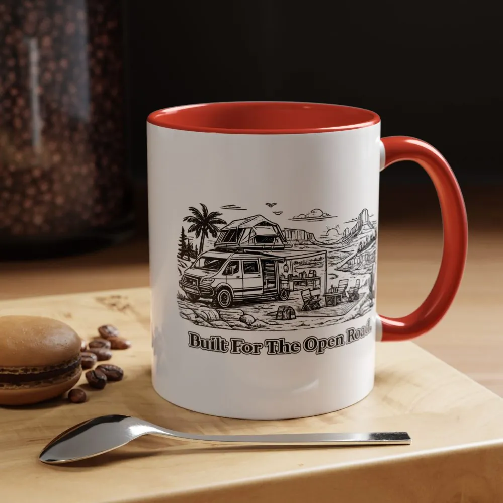 11958744784197123581_2048.jpeg Accent Coffee Mug (11, 15oz) β "Built For The Open Road" Design Minimal-Line