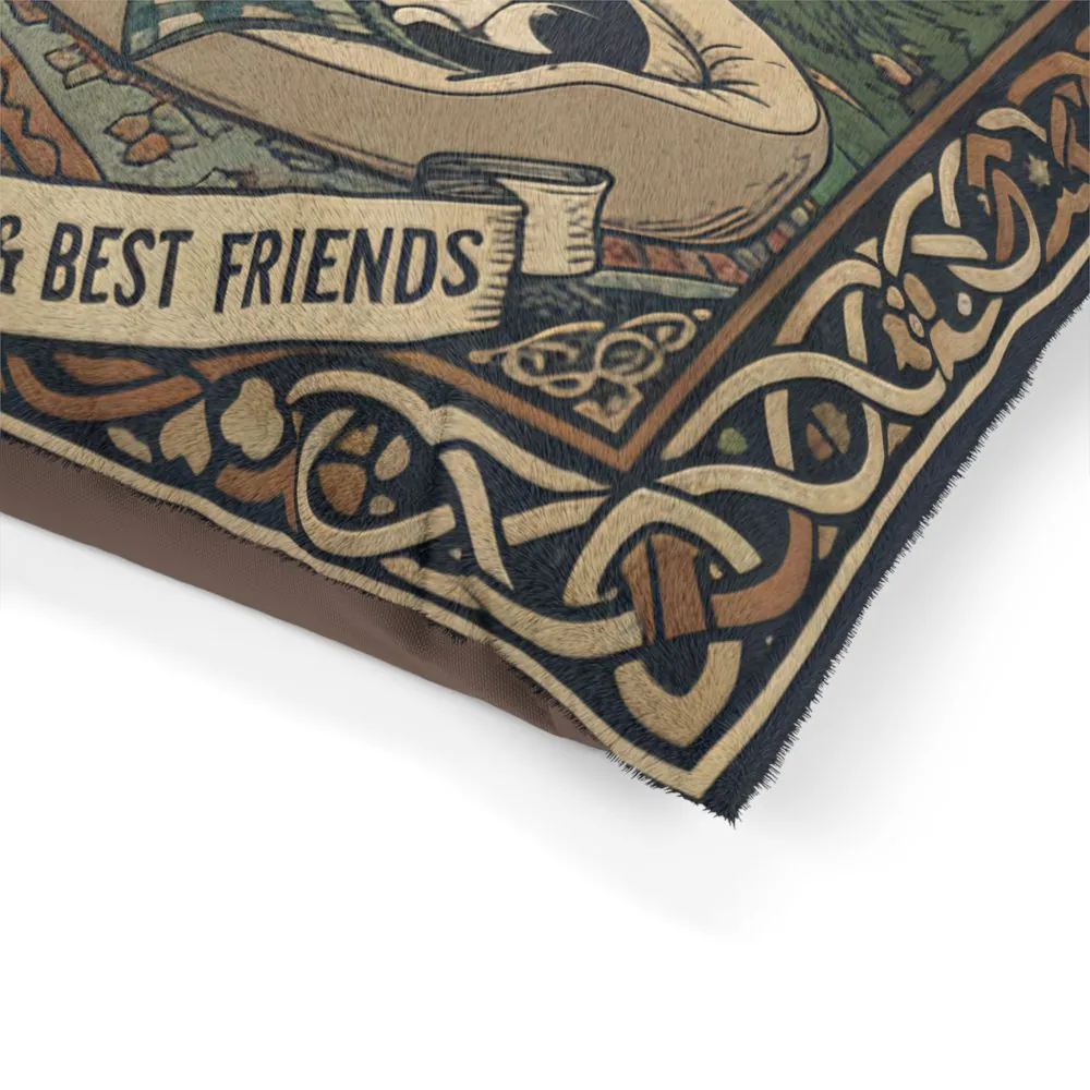 12017964642099327771_2048.jpeg Pet Bed — "Life Is Ruff" Vintage Van Dog & Cat Travel Pillow