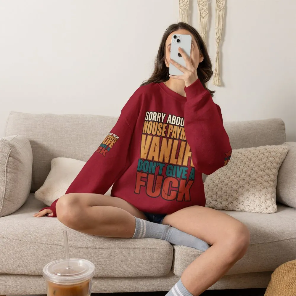 12020527416785140761_2048.jpeg Unisex Heavy Blend™ Crewneck Sweatshirt — "Sorry About Your House Payments" Design F**K-Line