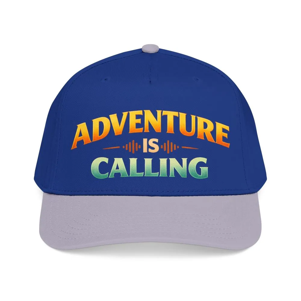 Baseball Cap - "Adventure Is Calling" Design Scenic-Line