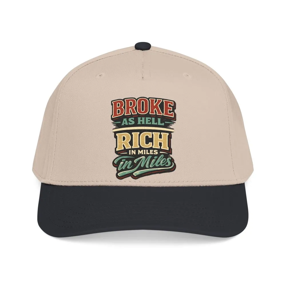 Baseball Cap - "Broke As Hell" Design F**K-Line