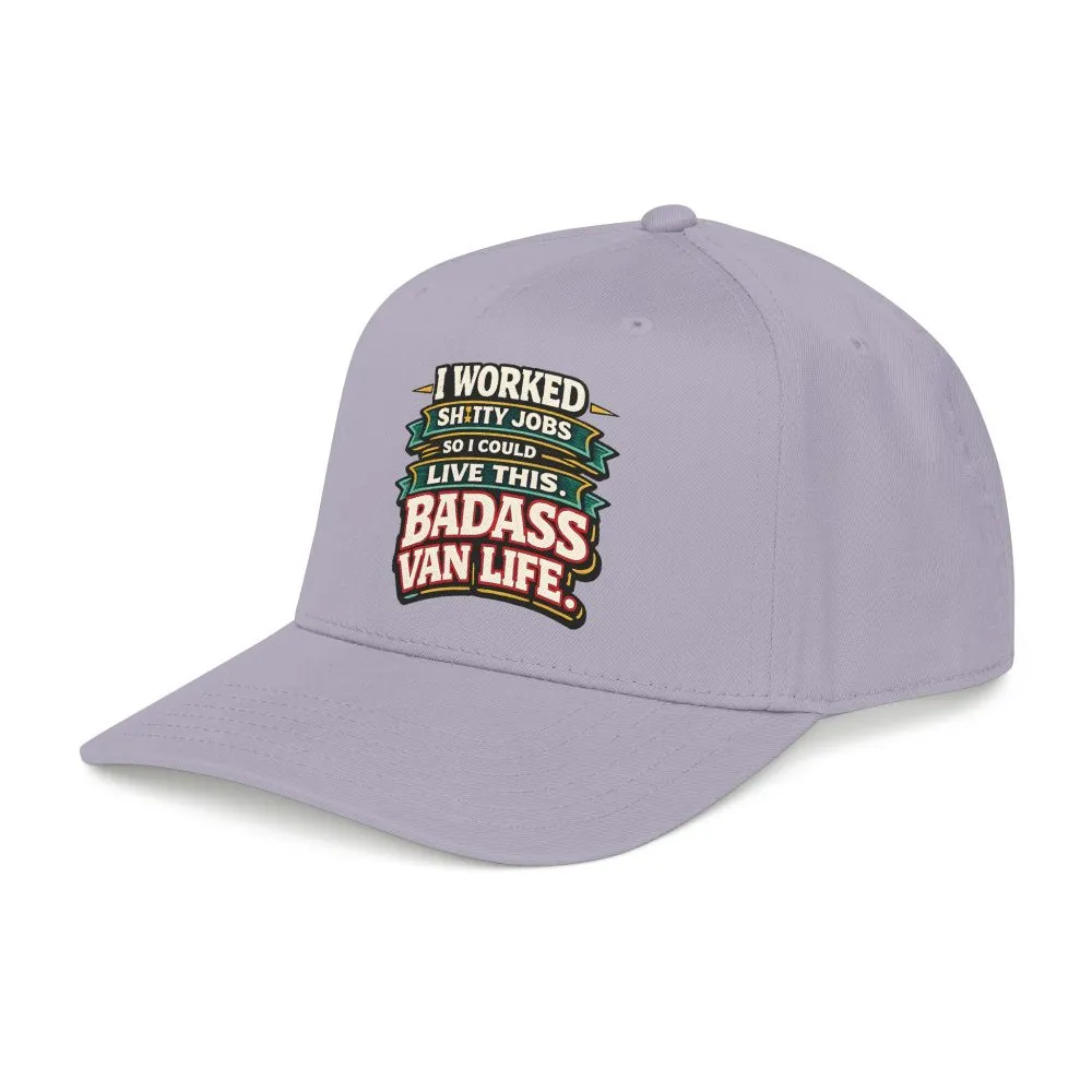 12083117210066725413_2048.jpeg Baseball Cap - "I Worked Shitty Jobs" Design F**K-Line