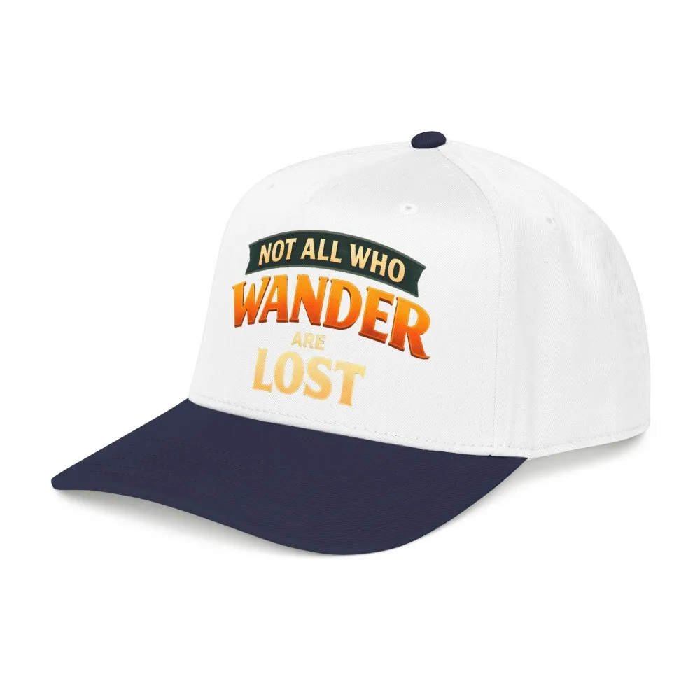 12100574208291450520_2048.jpeg Baseball Cap - "Not All Who Wander Are Lost" Design Scenic-Line