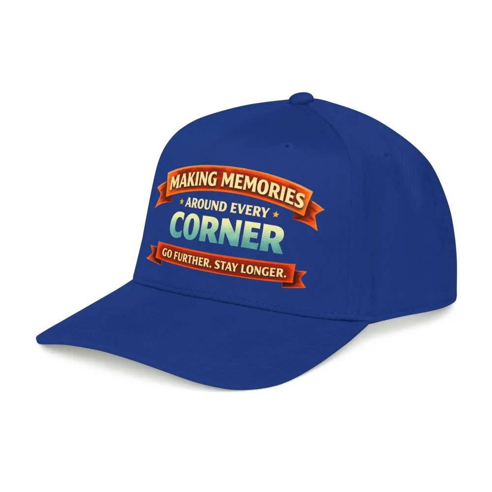 Baseball Cap - "Making Memories Around Every Corner" Design Scenic-Line