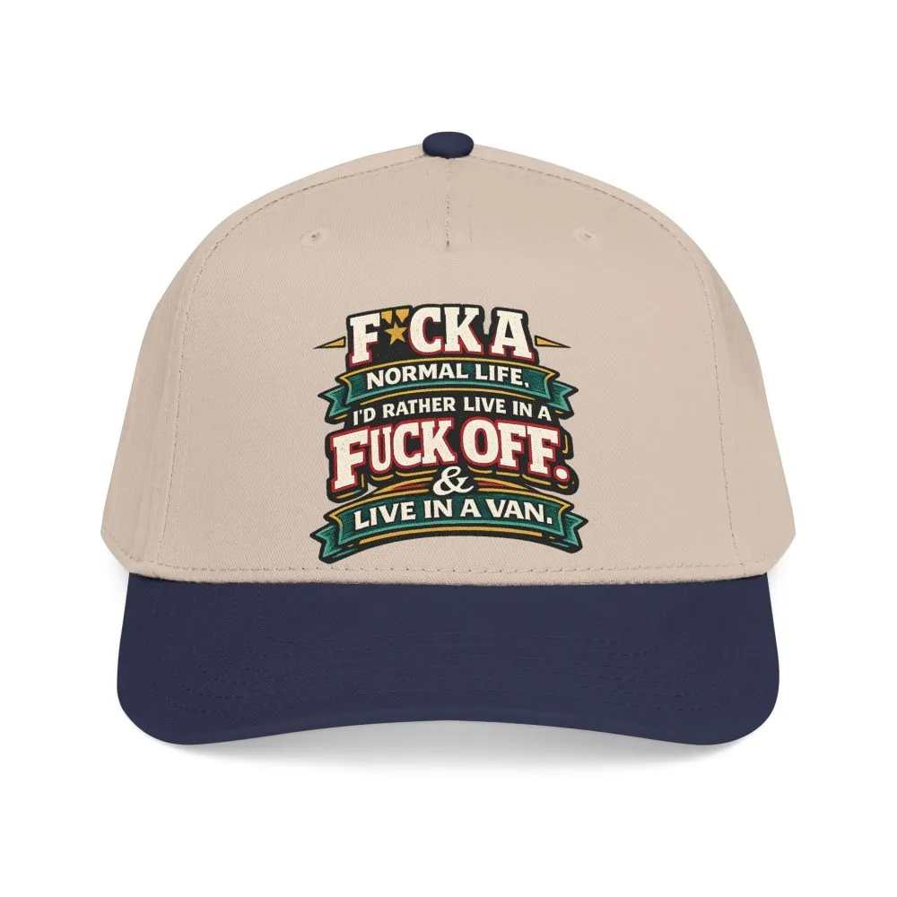 12113351796171283019_2048.jpeg Baseball Cap - "Fuck A Normal Life" Design F**K-Line
