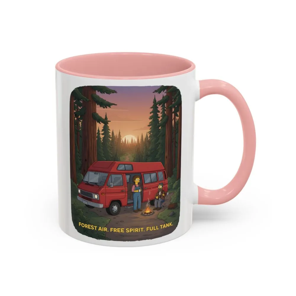 12133669578653378186_2048.jpeg Accent Coffee Mug (11, 15oz) — "Forest Air Free Spirit Full Tank" Design Sitcom-Line