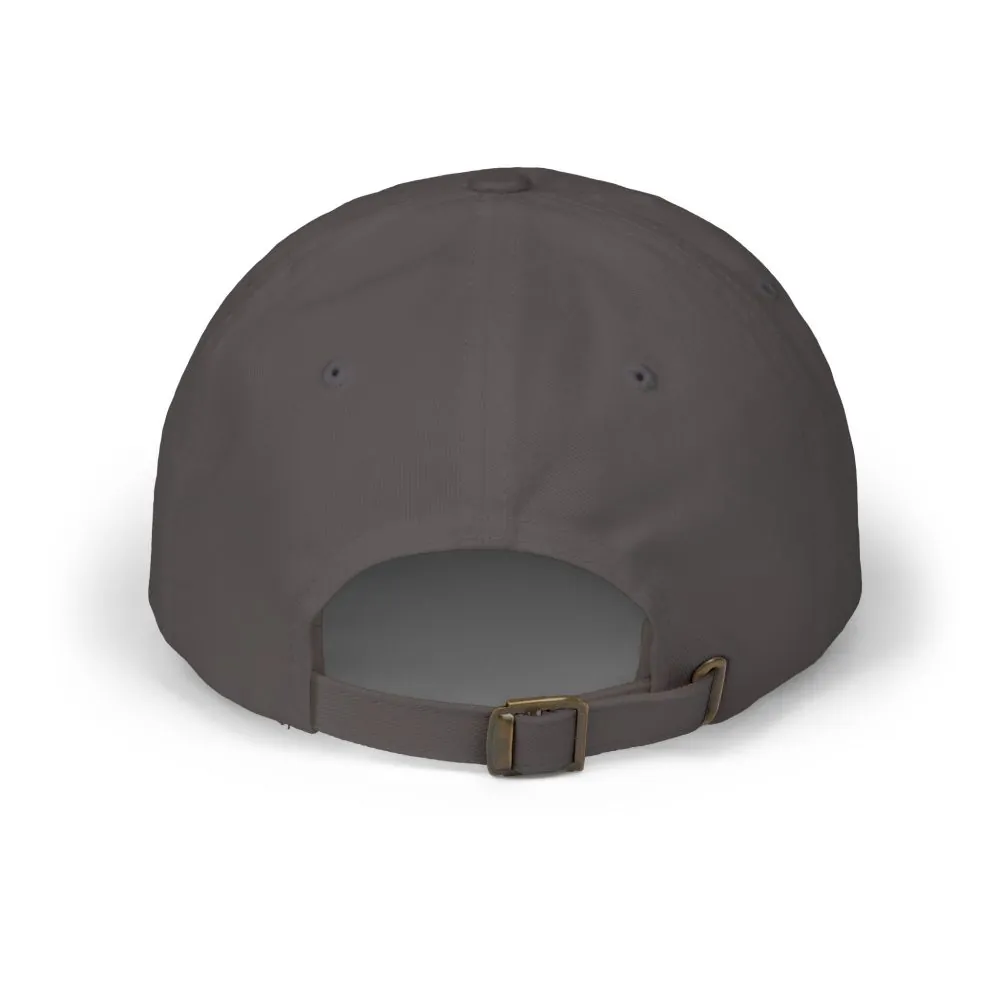 Dad Cap - "ROAD WHERE MADE FOR JOURNEYS-NOT DESTINATIONS" Vintage National Park Stamp Hat