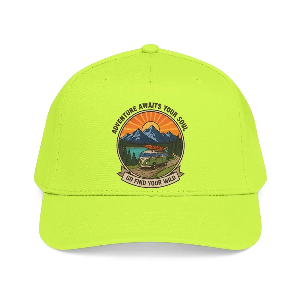 Baseball Cap — "Go Find Your Wild" Outdoor Patch