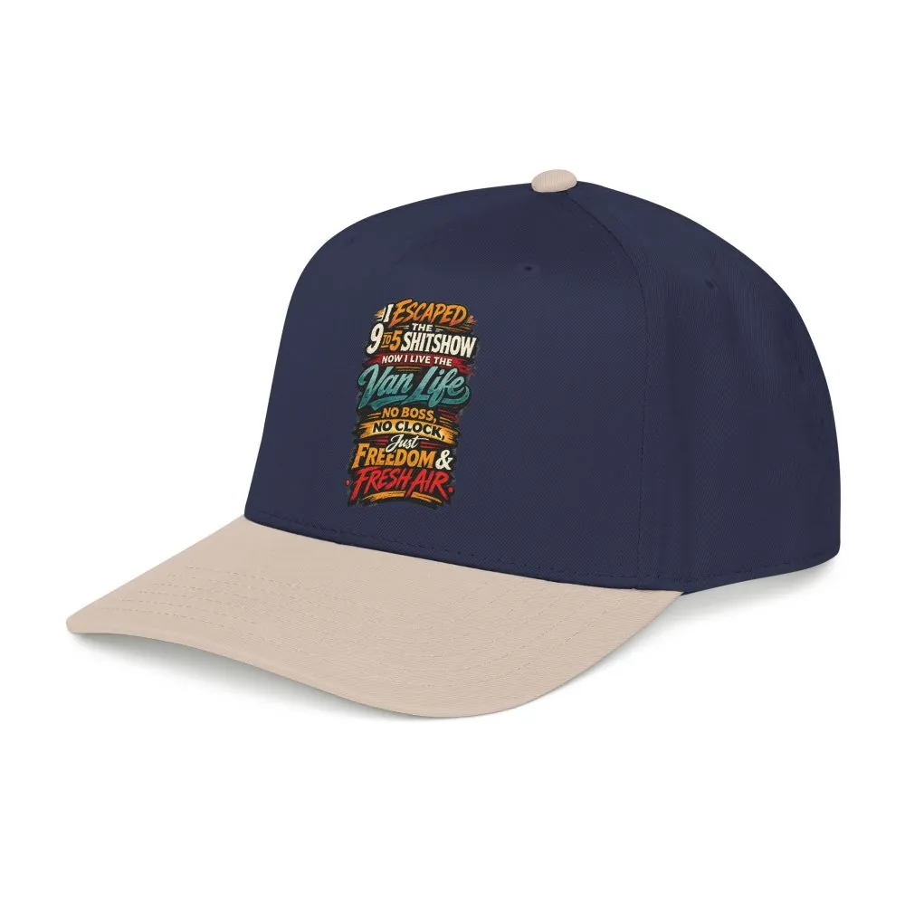 Baseball Cap - "I Escaped The 9 To 5" Design F**K-Line