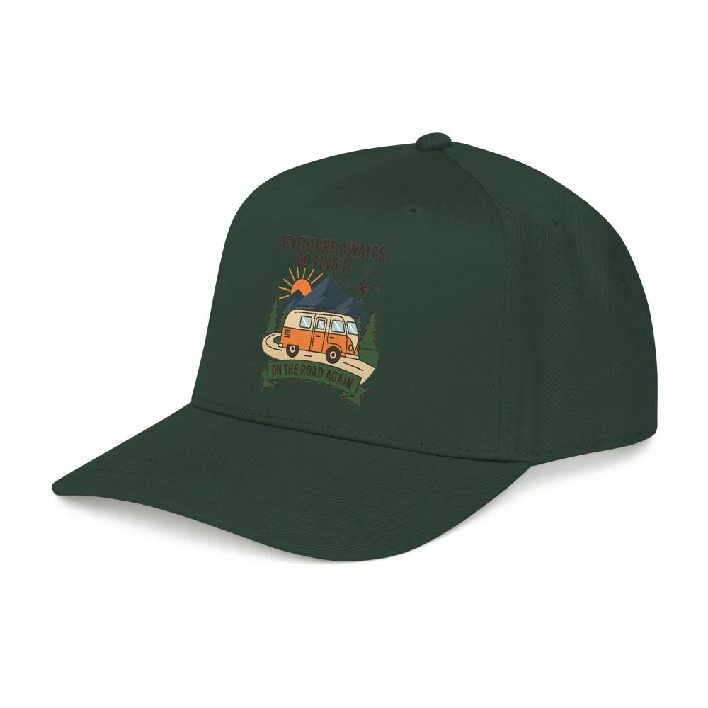 Baseball Cap - "Adventure Awaits" Outdoor Travel Hat