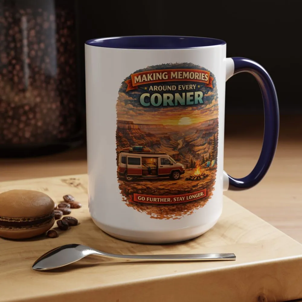 12297269598403758650_2048.jpeg Accent Coffee Mug (11, 15oz) — "Making Memories Around Every Corner" Design Scenic-Line