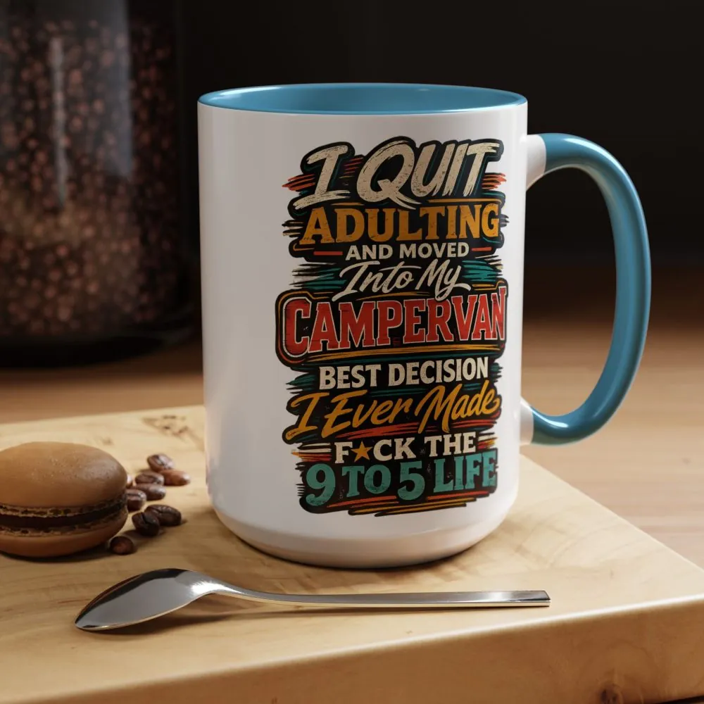 12312682296348397740_2048.jpeg Accent Coffee Mug (11, 15oz) — "I Quit Adulting" Design F**K-Line
